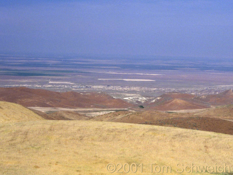 San Joaquin Valley from the Temblor Range