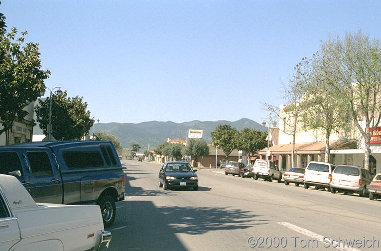 Broadway Street, the main street of King City.