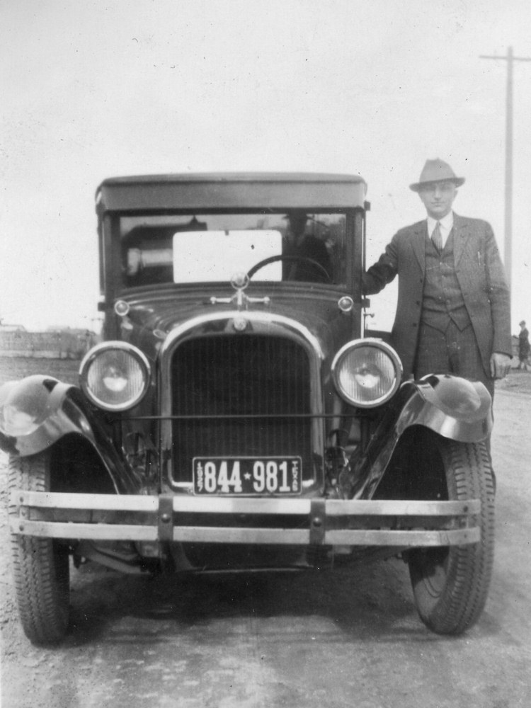 Man and his car