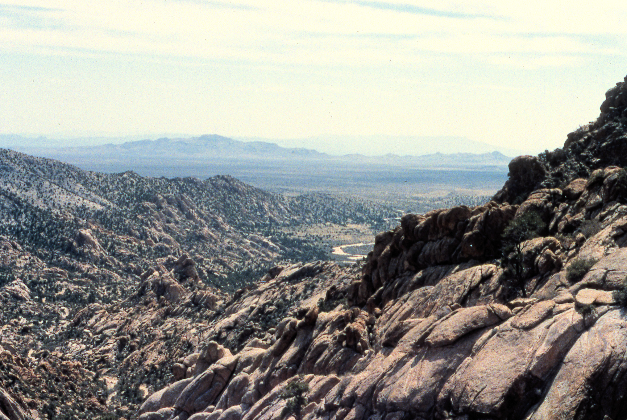 California, San Bernardino County, Caruthers Canyon