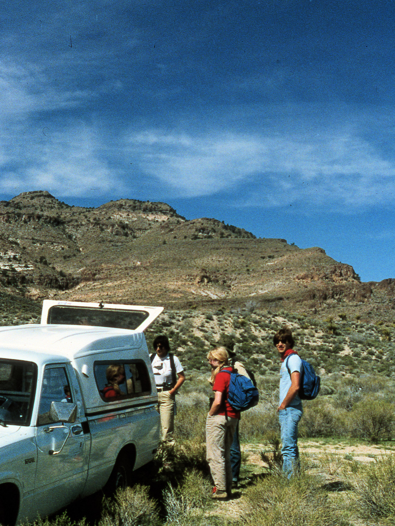 California, San Bernardino County, Woods Mountains, West Burro Canyon