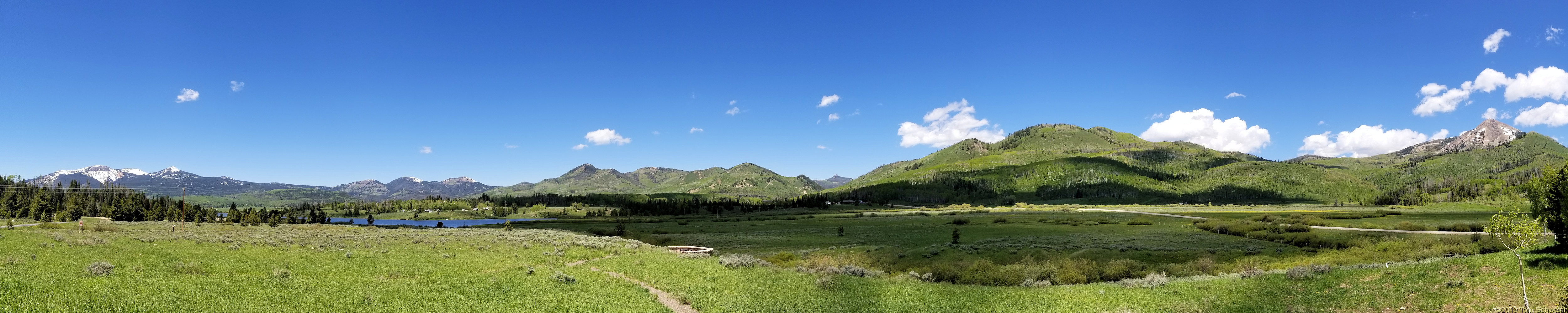 Colorado, Routt County, Steamboat Lake State Park