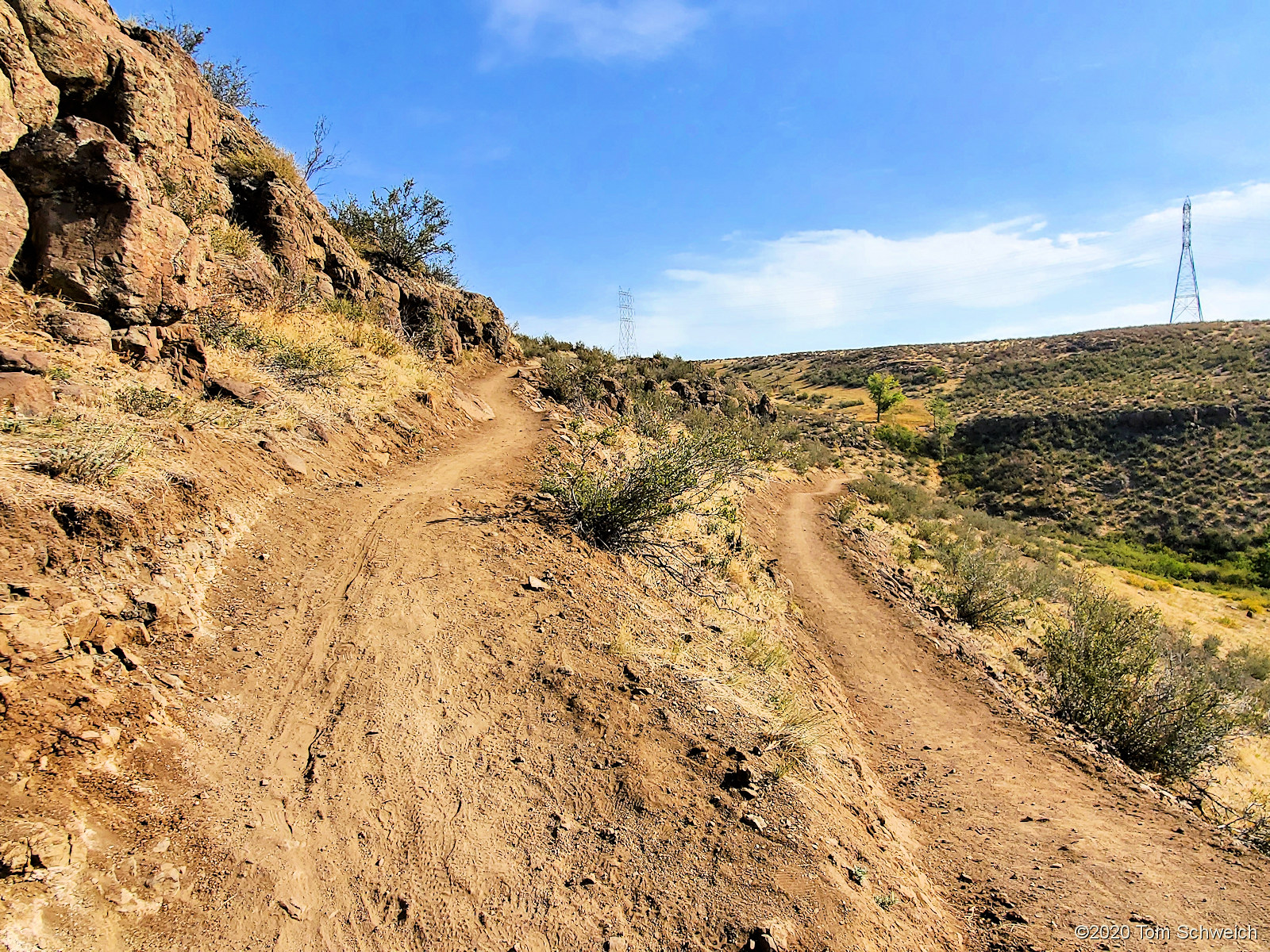 Colorado, Jefferson County, South Table Mountain, Olivine Trail