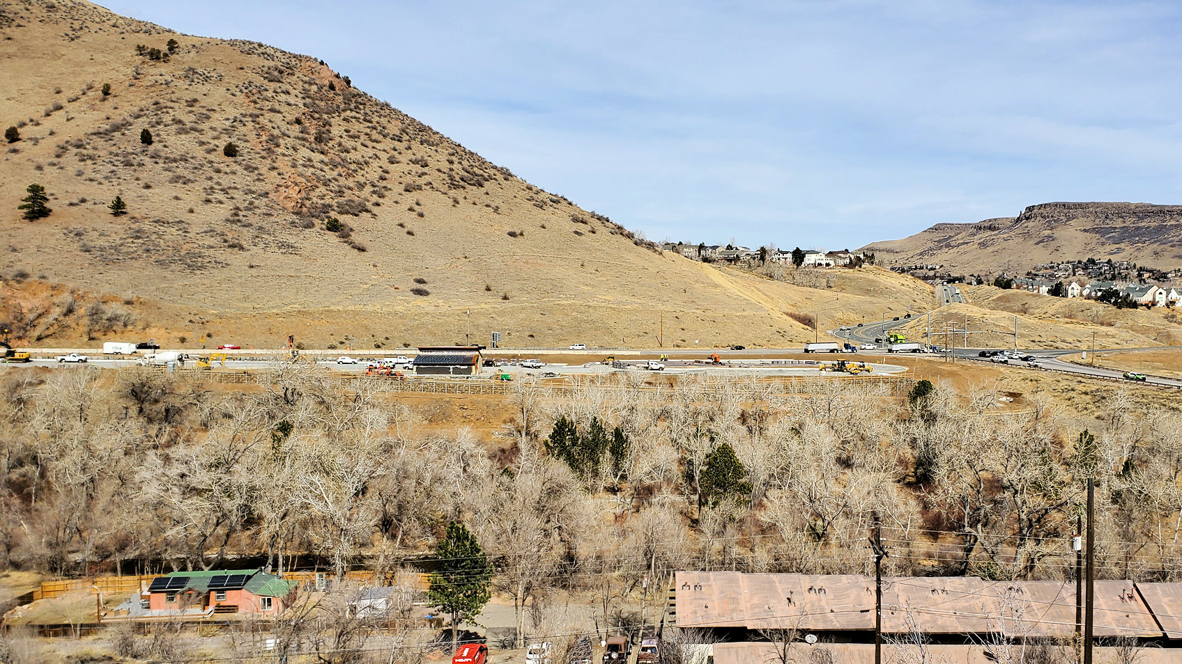 Colorado, Jefferson County, Golden, Clear Creek Canyon
