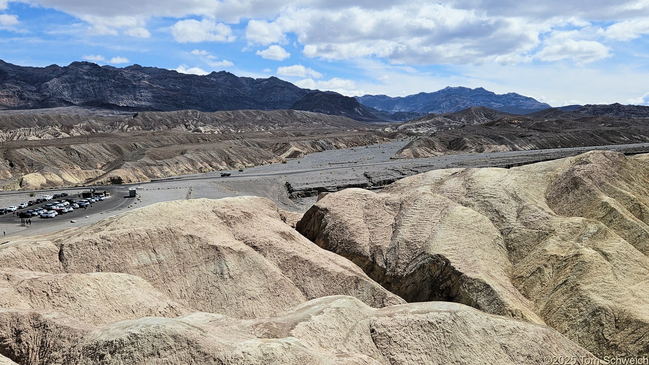 California, Inyo County, Death Valley, Zabriskie Point, Gower Gulch