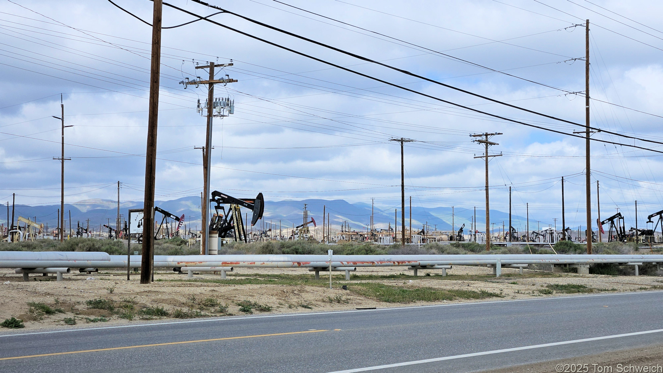 California, Kern County, McKittrick, Taft