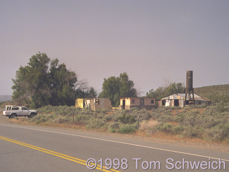 Remains of the town of Garlock.