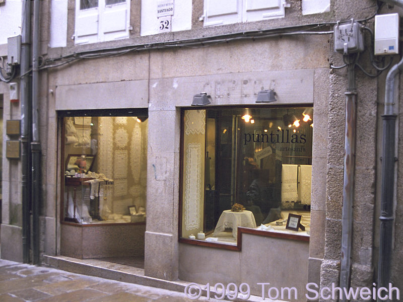 Shop in Santiago where we bought puntillas.