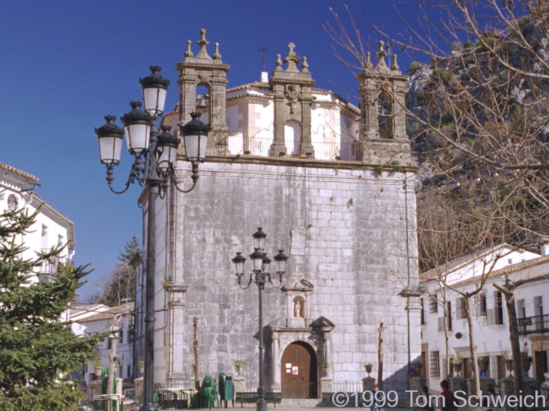 Church in main plaza.