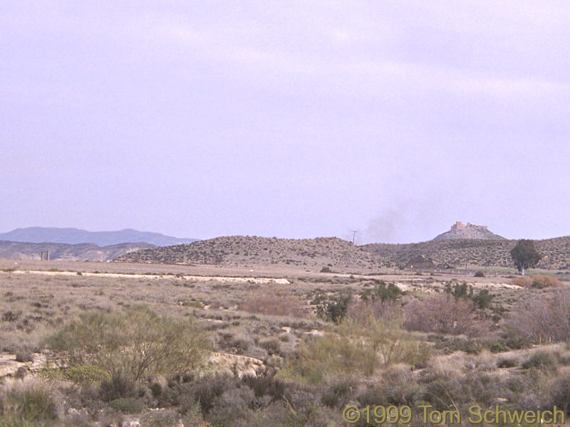 The desert near Tabernas.