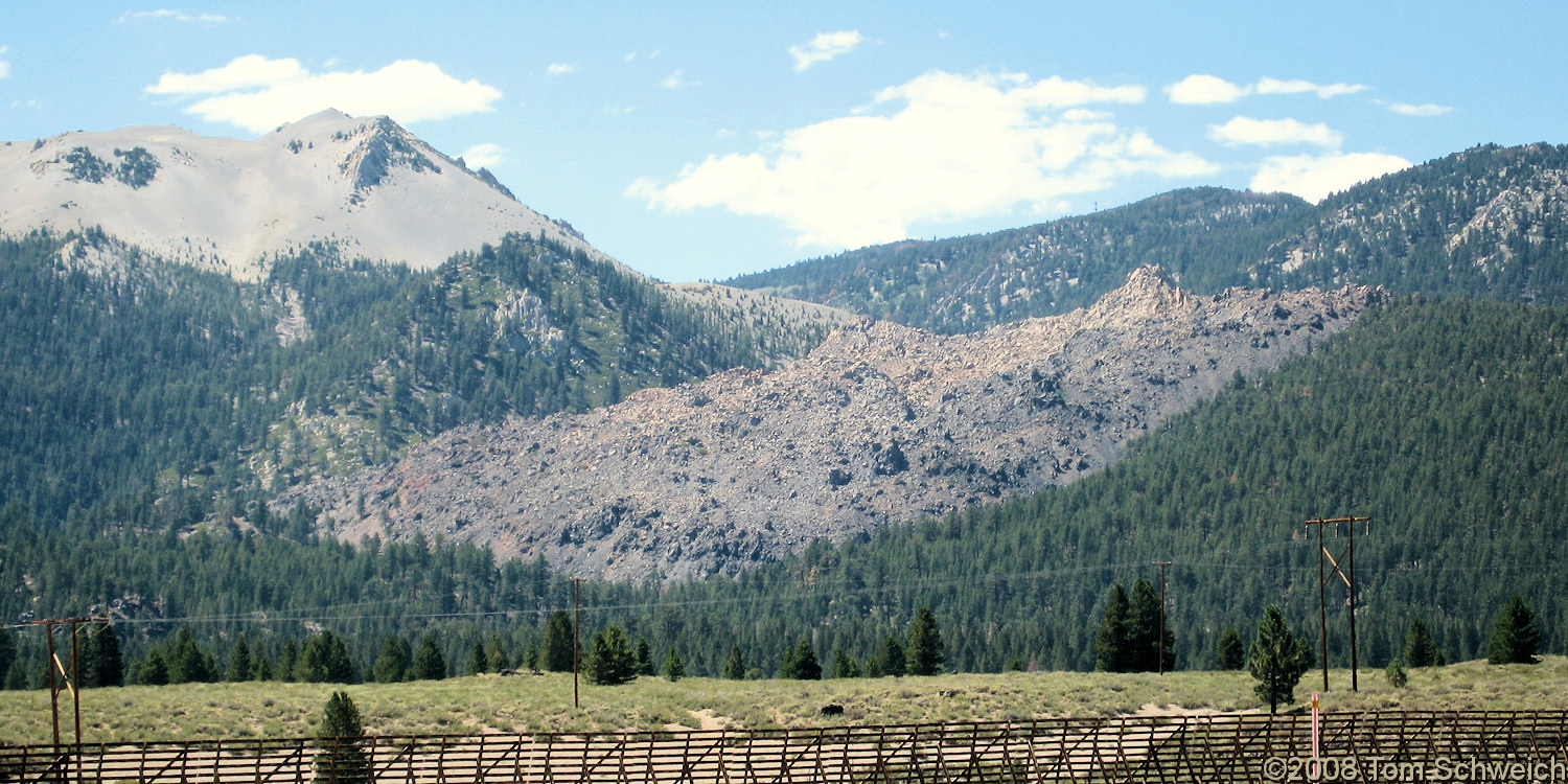 Californa, Mono County, Obsidian Flow