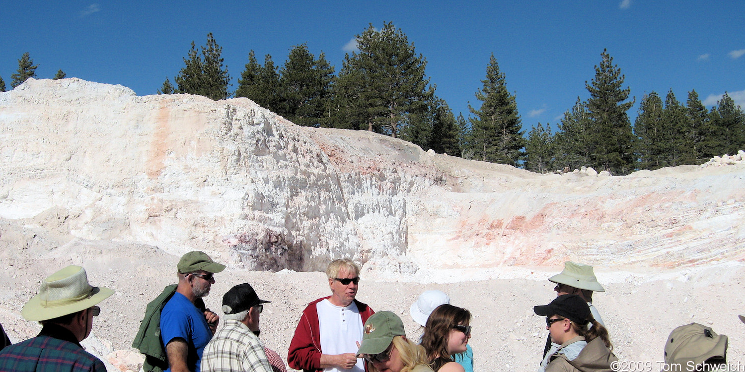 California, Mono County, Huntley Kaolinite Quarry