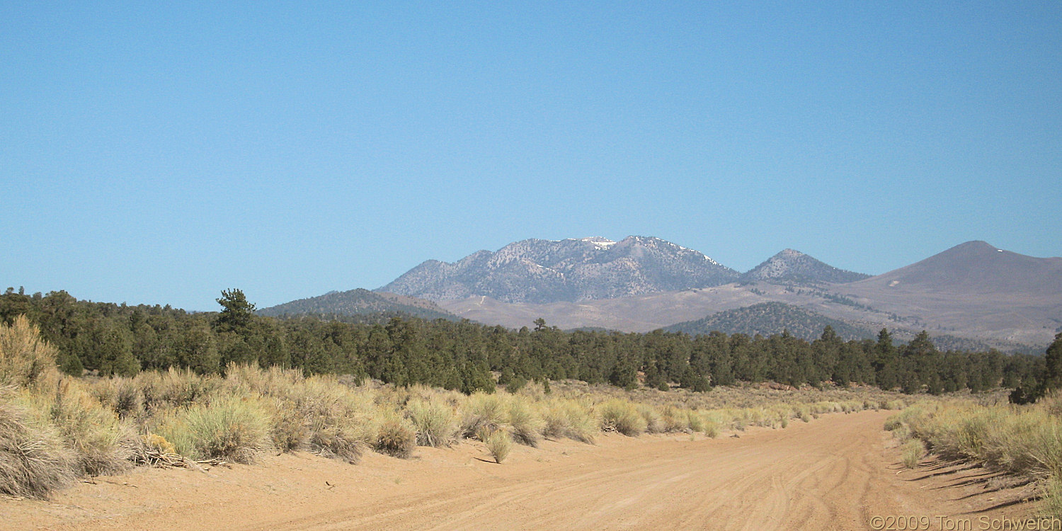 California, Mono County, Glass Mountain