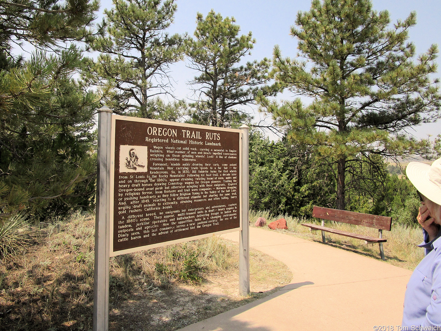Wyoming, Platte County, Guernsey, Oregon Trail Ruts
