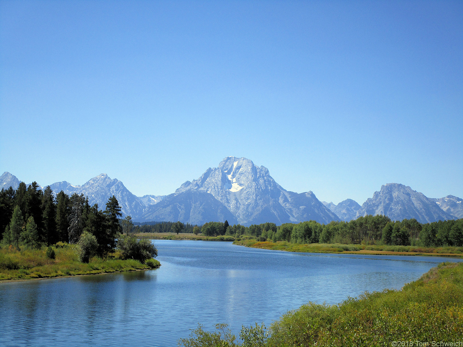 Wyoming, Teton County, The Oxbow