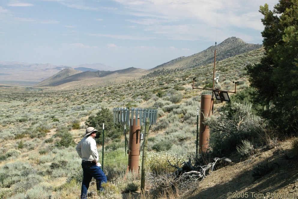 Weather Station, Walker Pass, Kern County, California