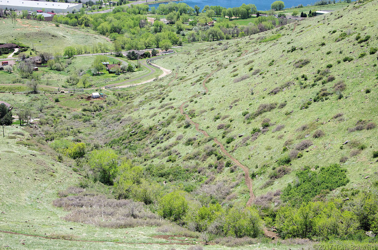 Colorado, Jefferson County, North Table Mountain Park, Mesa Top Trail