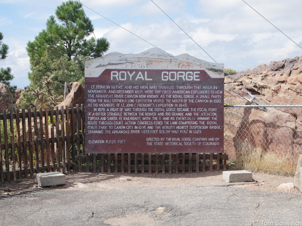Colorado, Fremont, Royal Gorge Bridge