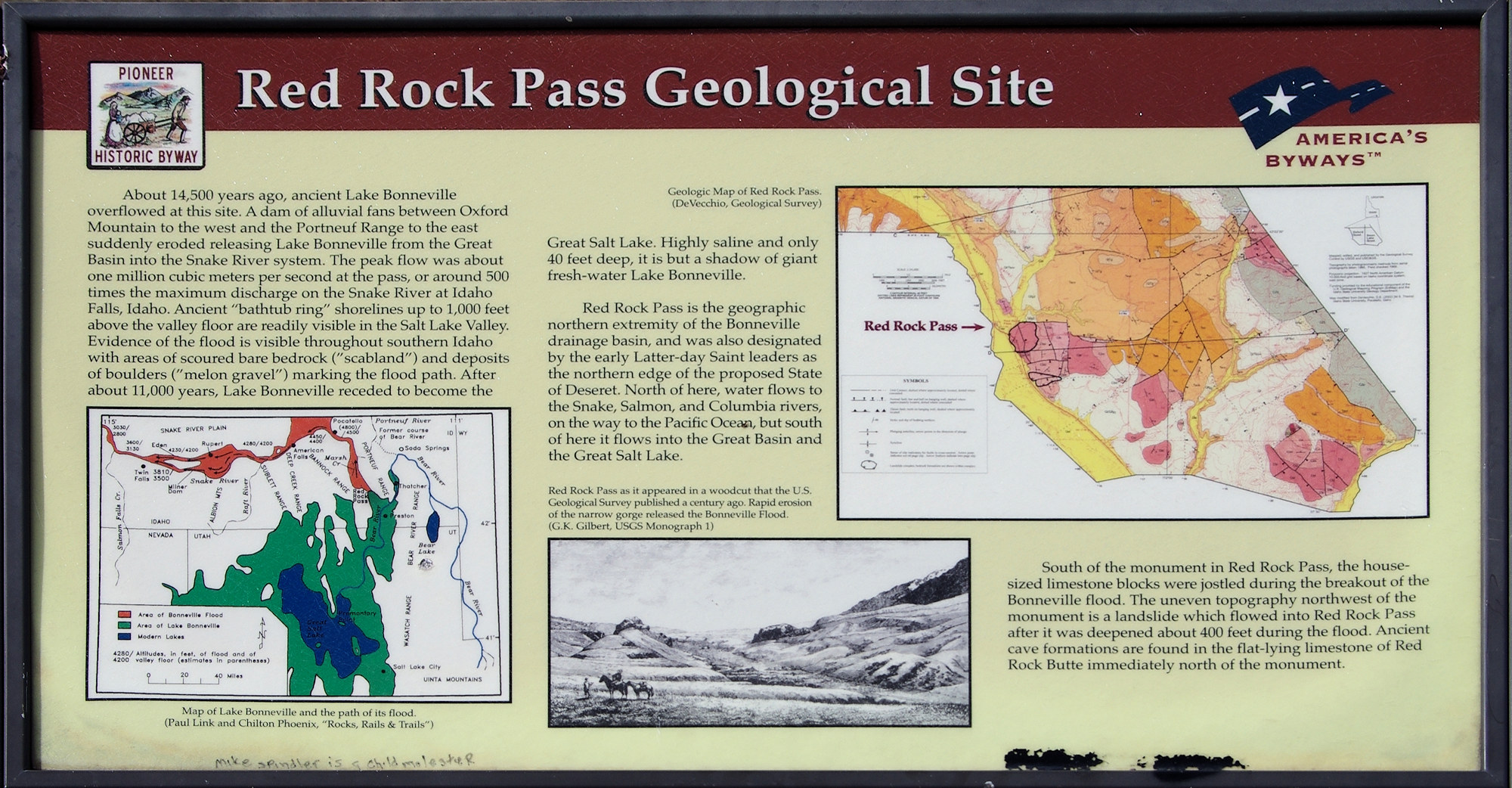 Idaho, Bannock County, Red Rock Pass