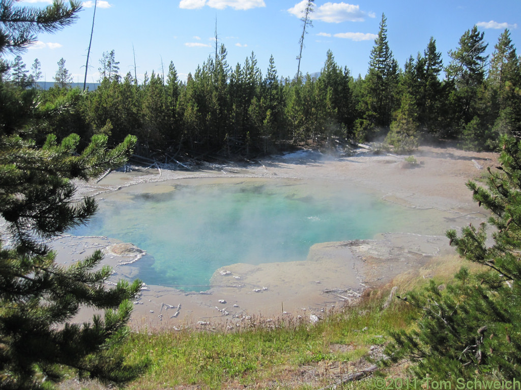 Wyoming, Park County, Norris Geyser Basin