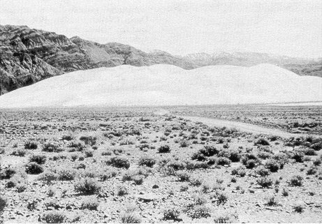 Eureka Sand Dunes, California. <I>Photo by R. Rust.</I>