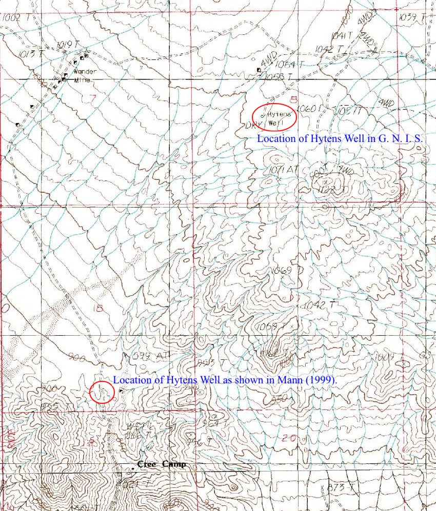 Hytens Well, San Bernardino County, California