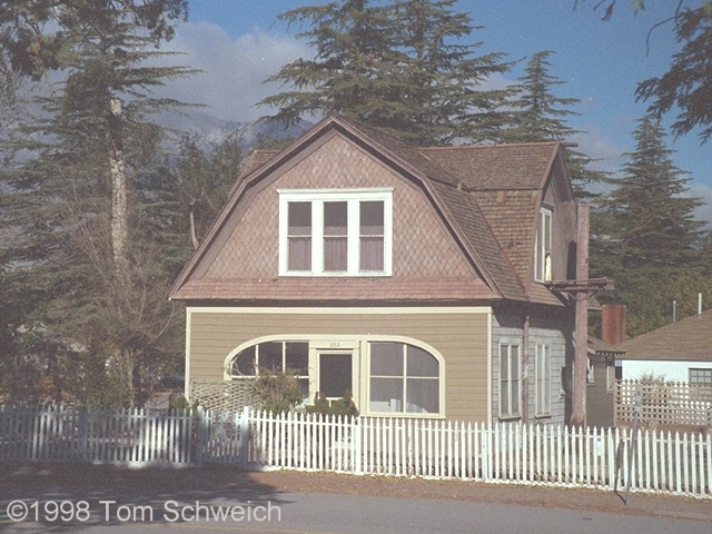 Mary Austin house in Independence on U. S. Highway 395.