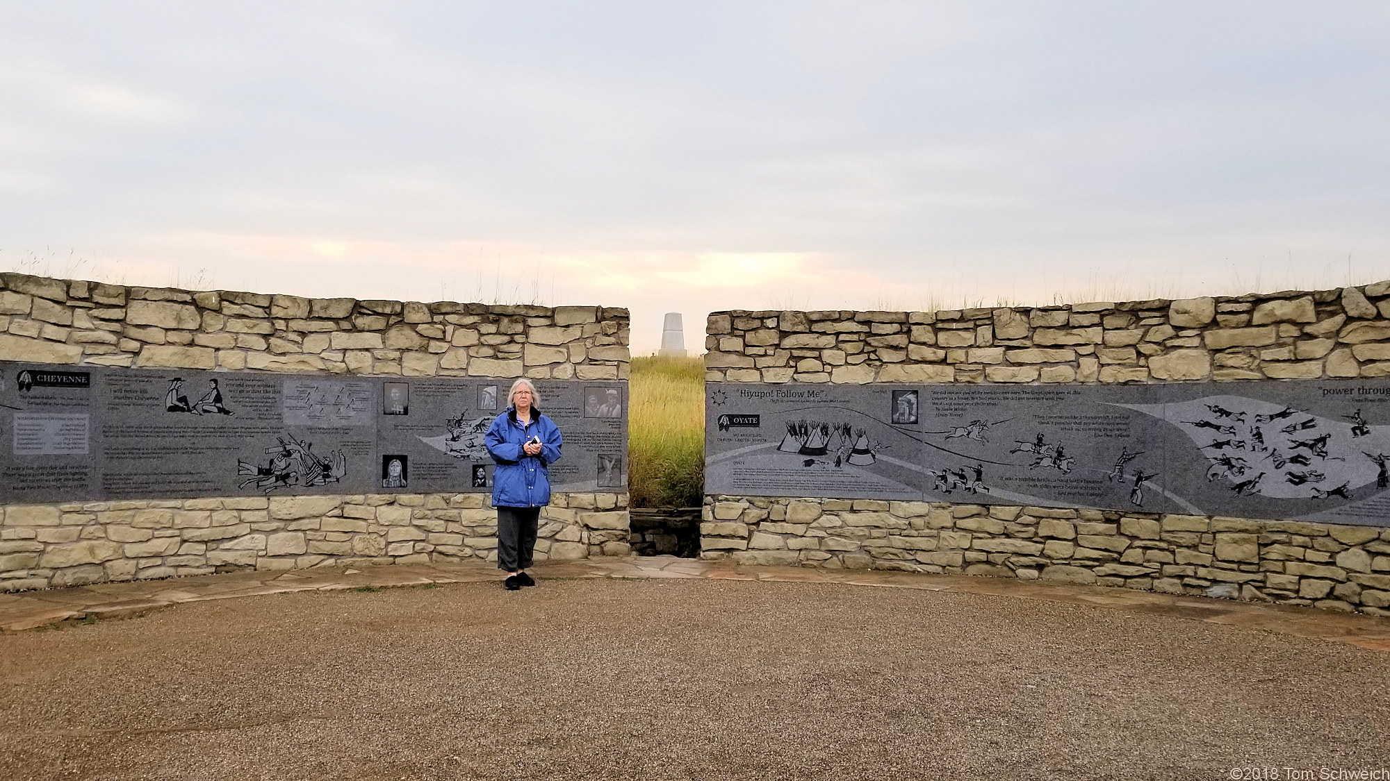 Montana, Big Horn County, Little Bighorn Battlefield National Monument