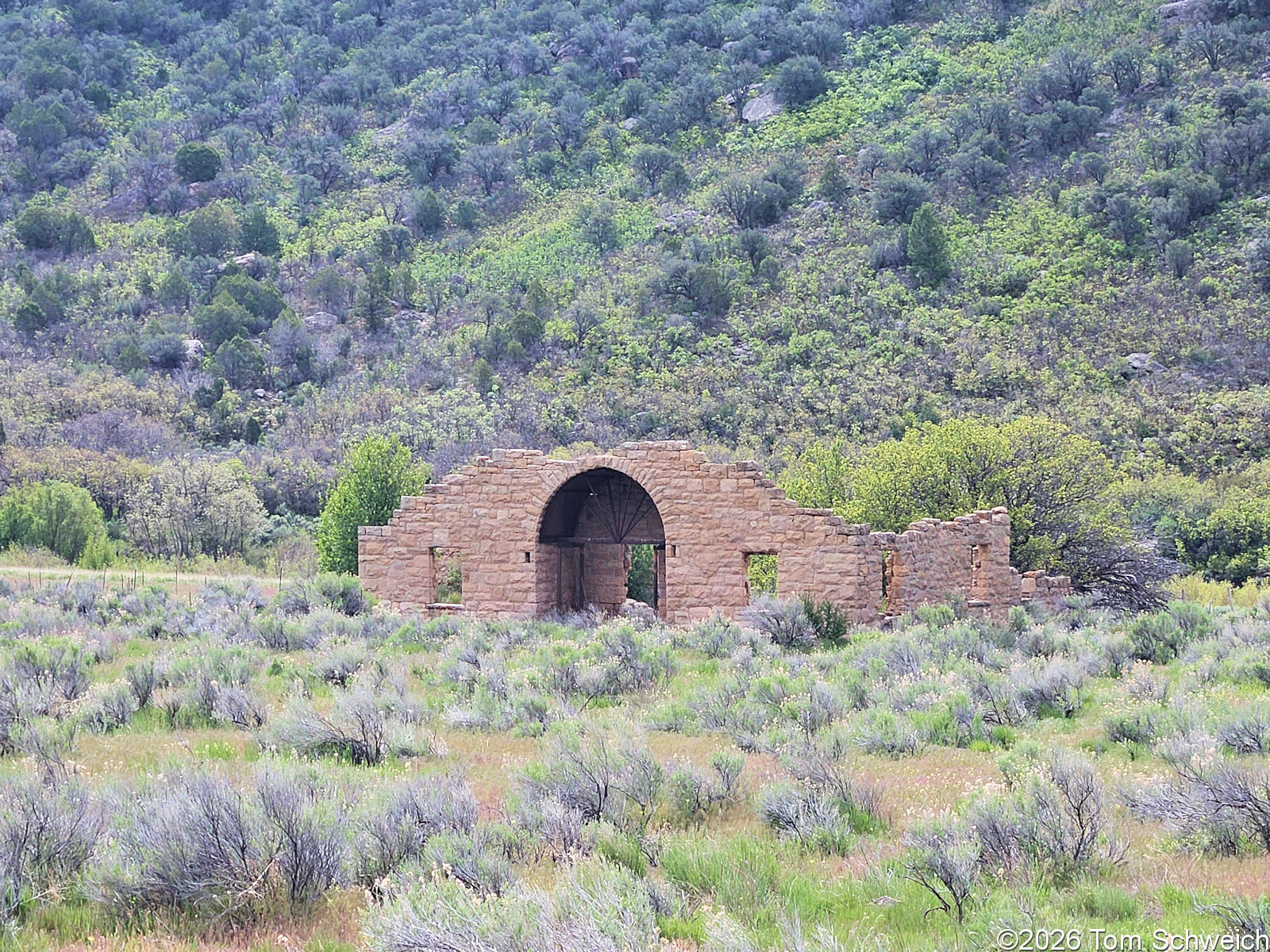 Colorado,Mesa County, Unaweep Canyon, Driggs Mansion