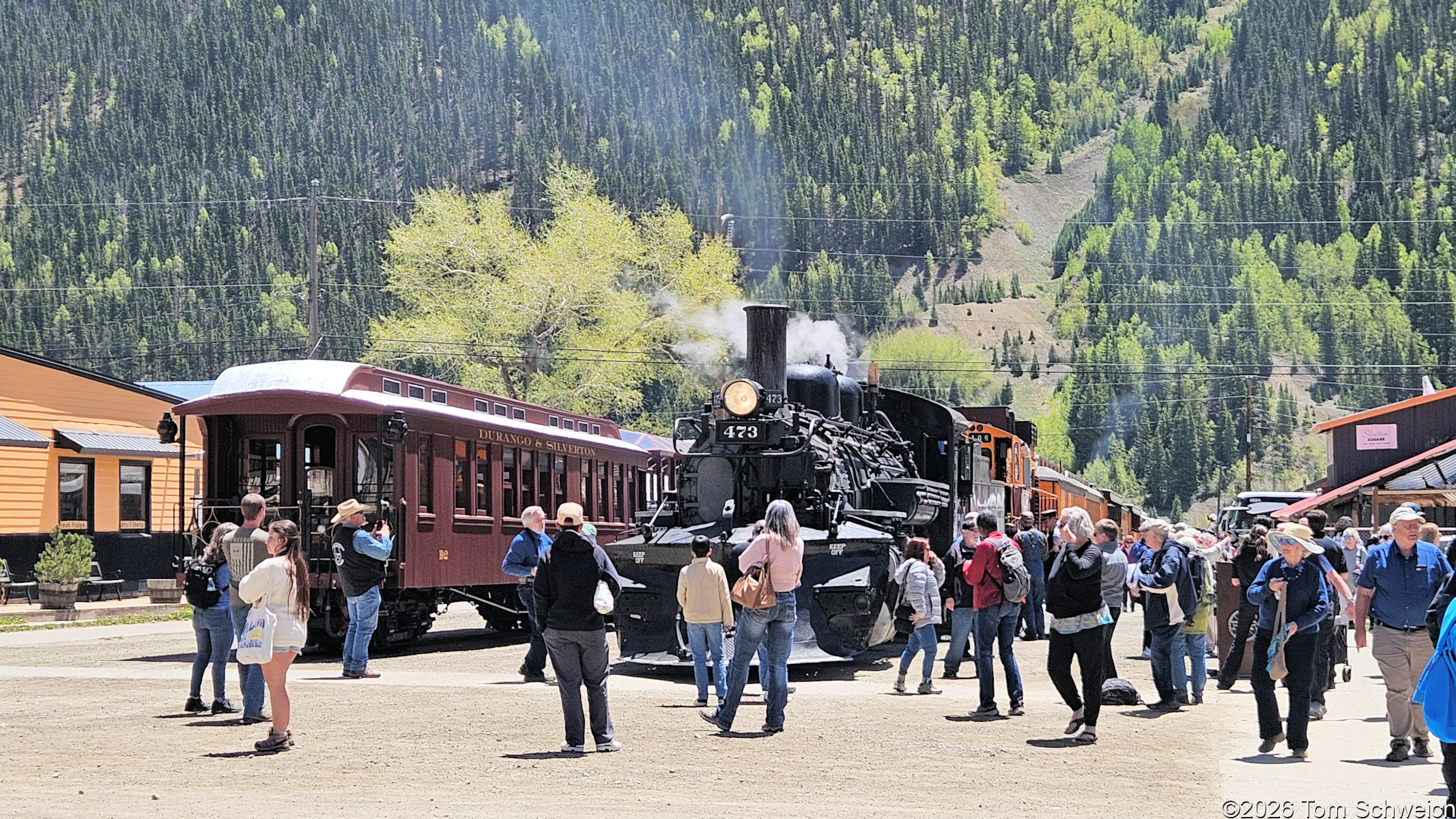 Colorado, La Plata County, Durango, Durango and Silverton, Animas River