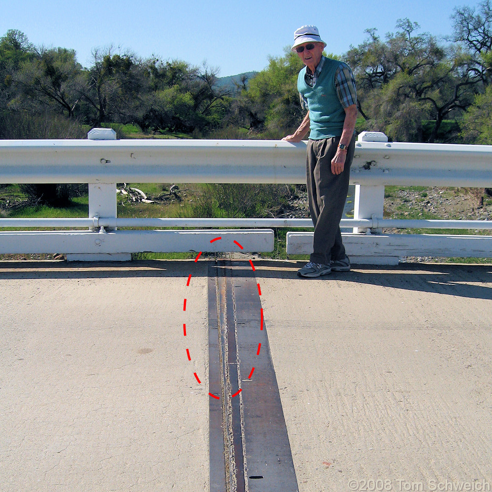 California, Monterey County, Parkfield Bridge