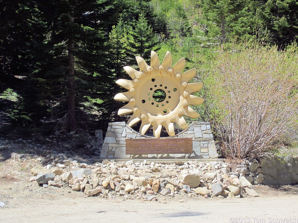 California, Mono County, Lee Vining Canyon, Poole Hydro Electric Plant