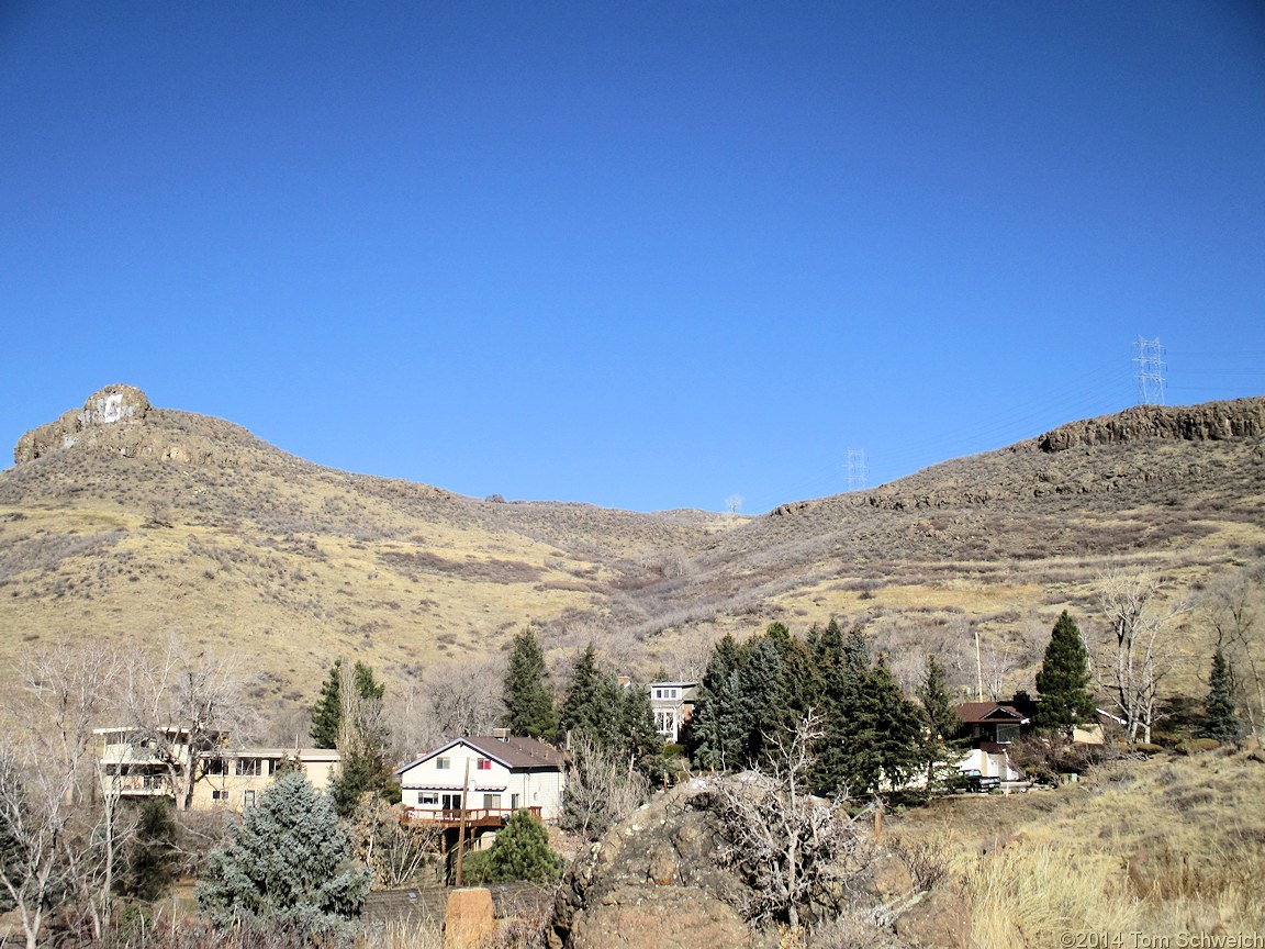 Colorado, Jefferson County, Golden, South Table Mountain