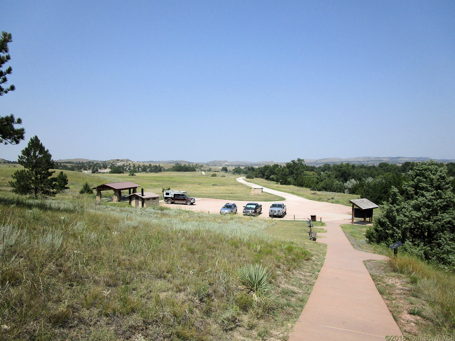 Wyoming, Platte County, Guernsey, Oregon Trail Ruts