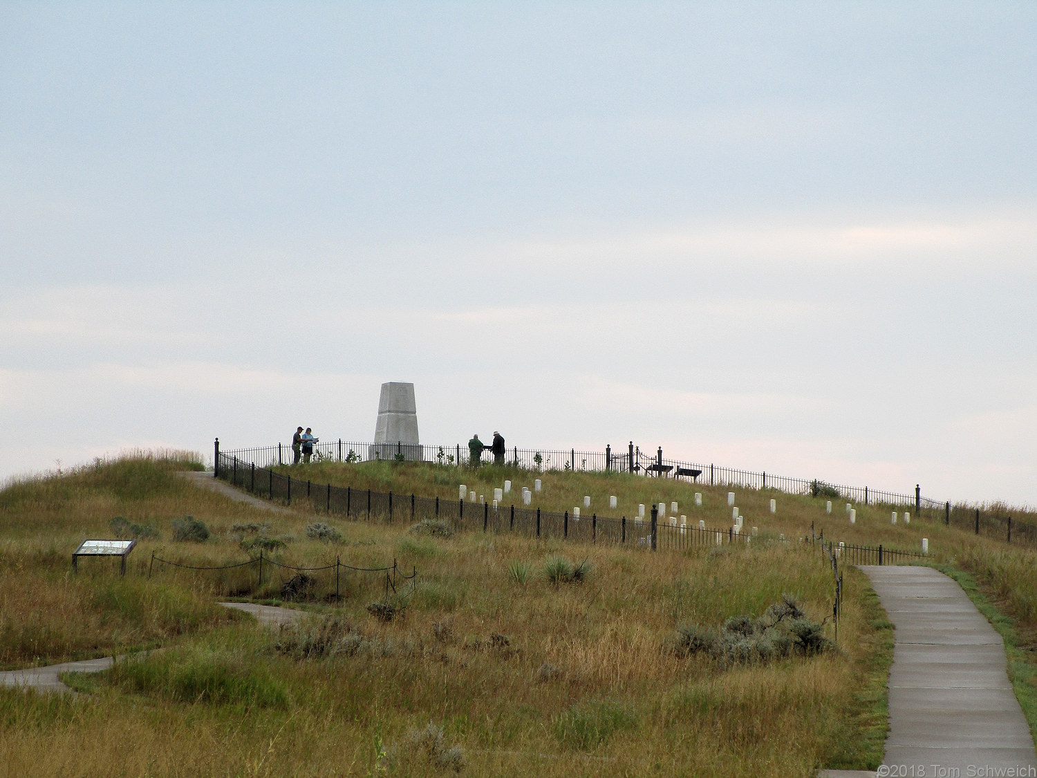 Montana, Big Horn County, Little Bighorn Battlefield National Monument
