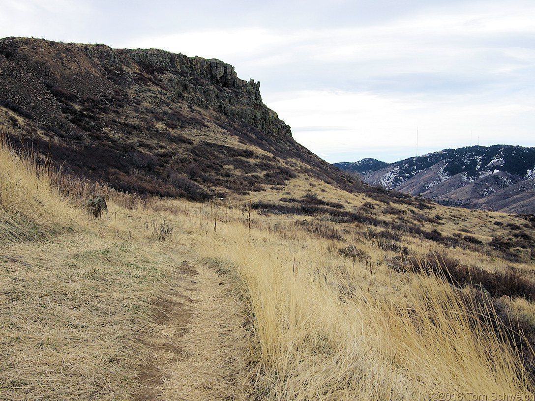 Colorado, Jefferson County, Golden, North Table Mountain