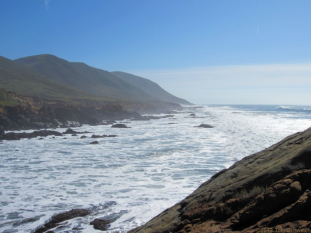 California, San Luis Obispo County, Harmony Headlands State Park