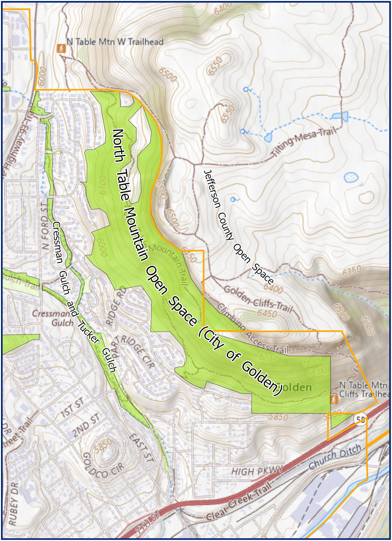 North Table Mountain Open Space