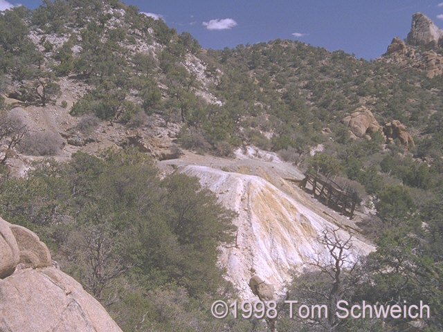 Giant Ledge Mine, Caruthers Canyon, New York Mountains.